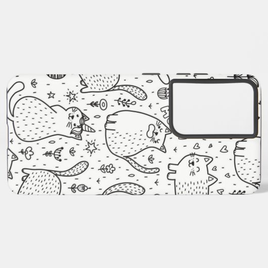 Coque Samsung Galaxy Motif (Côté gauche)