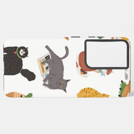 Coque Samsung Galaxy Motif (Côté gauche)