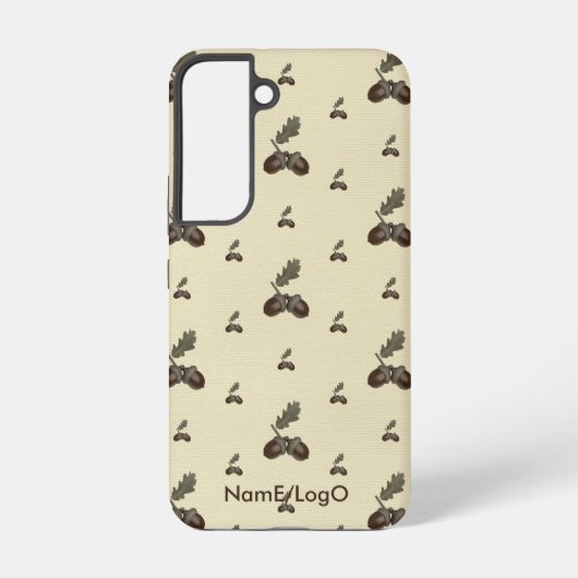 Coque Samsung Galaxy motif_4_acorn_2 (Verso)