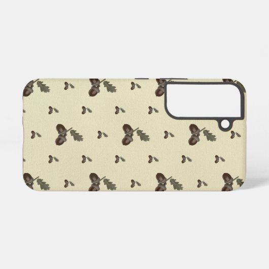 Coque Samsung Galaxy motif_4_acorn_2 (Verso Horizontal)