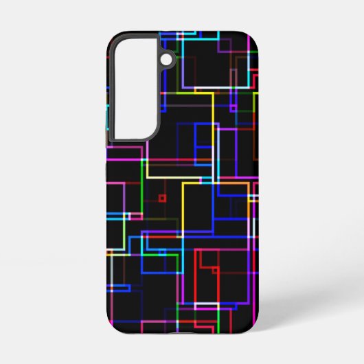 Coque Samsung Galaxy Motif à bandes multiples cool (Verso)