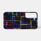 Coque Samsung Galaxy Motif à bandes multiples cool (Verso Horizontal)