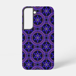 Coque Samsung Galaxy Motif Abstrait Élégant Bohème Moderne Floral #505