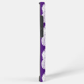 Coque Samsung Galaxy Motif amoureux de l'ananas violet (Côté droit)