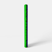 Coque Samsung Galaxy Motif arc-en-ciel bleu vert abstrait 3D (Côté gauche)