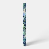 Coque Samsung Galaxy Motif Arrière - plan bleu Iris (Côté gauche)