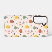 Coque Samsung Galaxy Motif aux fruits mignons (Verso Horizontal)