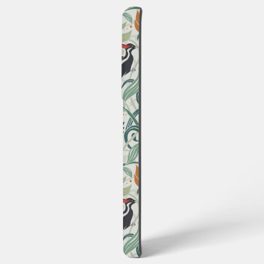 Coque Samsung Galaxy Motif avec pic-blanc à bec ivoire (Côté gauche)