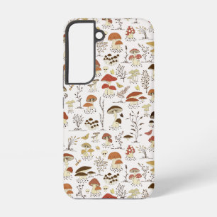 Coque Samsung Galaxy Motif Champignons de la Forêt Enchantée