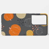 Coque Samsung Galaxy motif citrouille (Côté gauche)