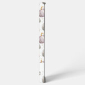 Coque Samsung Galaxy Motif Citrouille aquarelle avec nom (Côté gauche)