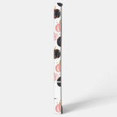 Coque Samsung Galaxy Motif Citrouille aquarelle avec nom (Côté gauche)