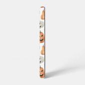 Coque Samsung Galaxy Motif Citrouille d'aquarelle amusant (Côté gauche)