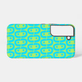 Coque Samsung Galaxy motif coloré moderne (Verso Horizontal)