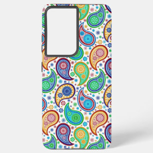 Coque Samsung Galaxy Motif coloré Paisley