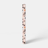 Coque Samsung Galaxy Motif crâne de fleurs (Côté gauche)