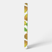 Coque Samsung Galaxy Motif d'aquarelle ananas (Côté gauche)