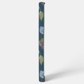 Coque Samsung Galaxy Motif d'aquarelle Blue Birds (Côté gauche)