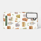 Coque Samsung Galaxy Motif d'aquarelle de l'outil de jardinage (Verso Horizontal)