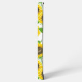 Coque Samsung Galaxy Motif d'aquarelle des tournesols (Côté gauche)