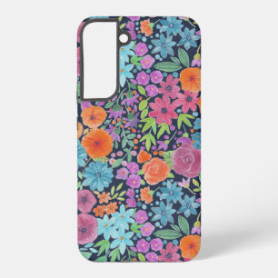 Coque Samsung Galaxy Motif d'aquarelle florale