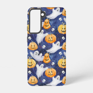 Coque Samsung Galaxy Motif d'aquarelle Halloween