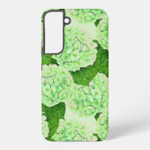 Coque Samsung Galaxy Motif d'aquarelle Hydrangea (Verso)