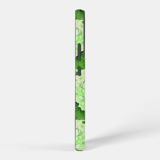 Coque Samsung Galaxy Motif d'aquarelle Hydrangea (Côté droit)