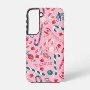 Coque Samsung Galaxy Motif de bonbons de vacances elfique