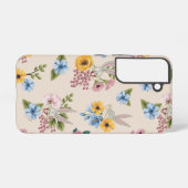 Coque Samsung Galaxy Motif de broderie florale BUGS BUNNY™ (Verso Horizontal)