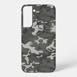 Coque Samsung Galaxy Motif de Camouflage gris, Motif militaire, Armée