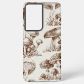 Coque Samsung Galaxy Motif de champignons (Verso)