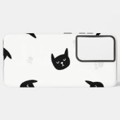 Coque Samsung Galaxy Motif de chat (Côté gauche)