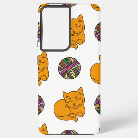 Coque Samsung Galaxy Motif de chat (Verso)