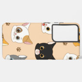 Coque Samsung Galaxy Motif de chat (Côté gauche)