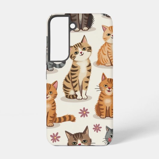 Coque Samsung Galaxy Motif de chat Galaxy Coque (Verso)