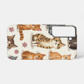 Coque Samsung Galaxy Motif de chat Galaxy Coque (Verso Horizontal)
