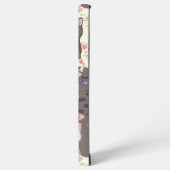 Coque Samsung Galaxy Motif de chats blancs et gris (Côté gauche)