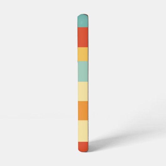 Coque Samsung Galaxy Motif de couleur rétro rayé (Côté gauche)