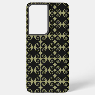 Coque Samsung Galaxy Motif de courbe noire