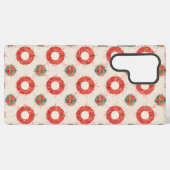 Coque Samsung Galaxy Motif de couronne de Noël (Verso Horizontal)