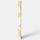 Coque Samsung Galaxy Motif de cube géométrique Pale Melon (Côté gauche)