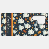 Coque Samsung Galaxy Motif de fantôme d'Halloween (Verso Horizontal)