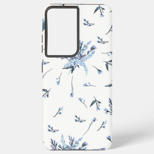 Coque Samsung Galaxy Motif de fleurs (Verso)