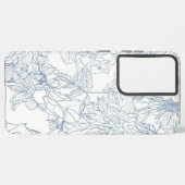 Coque Samsung Galaxy Motif de fleurs (Côté gauche)