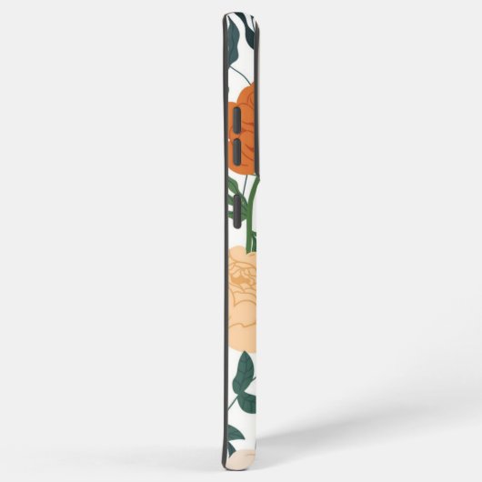 Coque Samsung Galaxy Motif de fleurs (Côté droit)