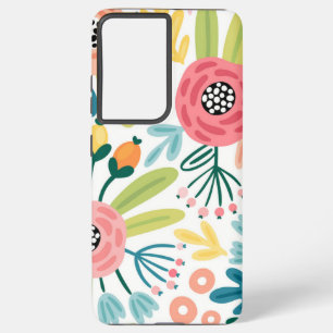 Coque Samsung Galaxy Motif de fleurs