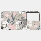 Coque Samsung Galaxy Motif de fleurs (Côté gauche)