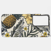 Coque Samsung Galaxy Motif de fleurs (Côté gauche)