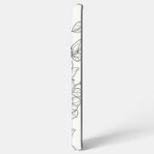 Coque Samsung Galaxy Motif de fleurs (Verso Horizontal)